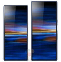 Sony XA3 Plus/Ultra has leaked out with an incredibly tall 6.5-inch 21:9 display. (Source: WinFuture)