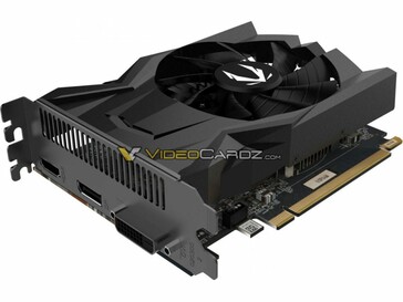 Zotac GeForce GTX 1650. (Source: VideoCardz)