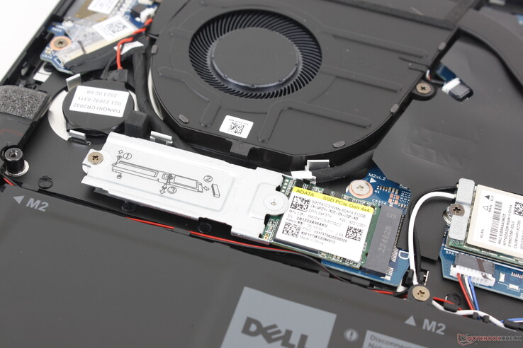 The unit ships with a short M.2 2230 SSD, but full-length 2280 drives are also supported