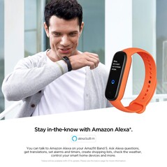 Amazfit Band 5. (Image source: Amazon US)