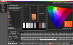 ColorChecker before calibration