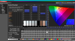 ColorChecker before calibration