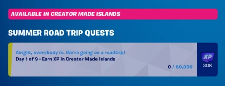 Cybertruck quest in Fortnite