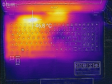 Aspire 3 heat map load - top