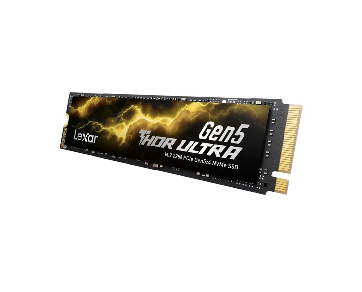 The Lexar Thor Ultra M.2 2280 PCIe Gen 5 SSD.
