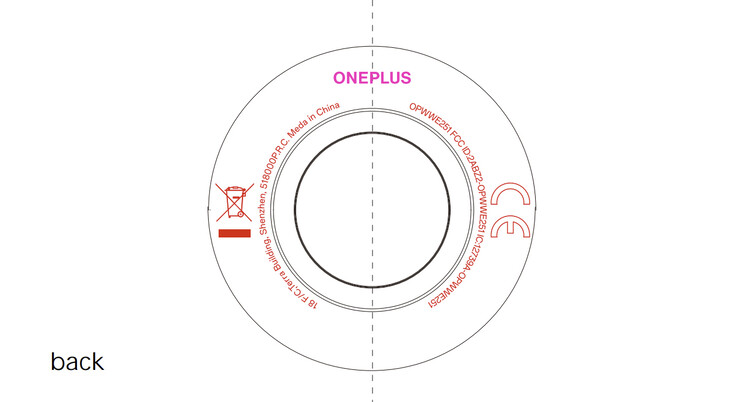 The OnePlus Watch 3 will retain a circular design. (Image source: FCC)