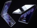 The Galaxy Z Flip might look like this. (Source: LetsGoDigital)