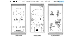 The 'Sony pop-out speaker phone'. (Source: WIPO via LetsGoDigital)