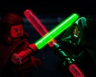An image showing a battle between Qui-Gon Jinn and Darth Maul in LEGO. (Image source: matyasvargaphoto - Pixabay)