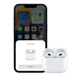 The AirPods have near instantaneous pairing with Apple devices (Image Source: Apple)