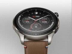 The Amazfit GTR 4 (above) and GTS 4 are receiving Zepp OS 1.5.3. (Image source: Amazfit)