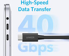 Anker's new Thunderbolt 4 cable measures 2.3 feet (Image source: Anker)