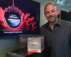 Frank Azor is now AMD&#039;s Chief Gaming Architect. (Image source: Twitter/Lisa Su)