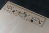 The end result is a wooden ruler