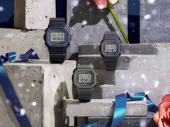 The Casio Precious Heart Collection includes three watches. (Image source: Casio)