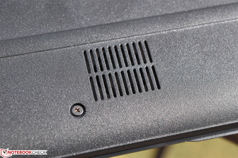 Bottom-mounted speakers...