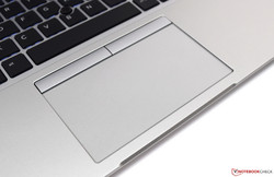 The touchpad of the HP EliteBook 840 G5
