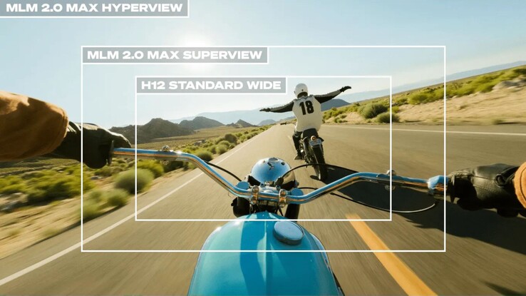 Max Lens Mod 2.0 expands the field of view to an ultra-wide 177 degrees, and also supports vertical capture (Image credit: GoPro)