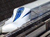 The Chūō Shinkansen on the test track. (Photo: Central Japan Railway Company)