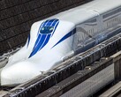 The Chūō Shinkansen on the test track. (Photo: Central Japan Railway Company)