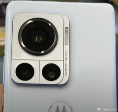 The Motorola Frontier 22&#039;s camera module. (Source: Fenbook)