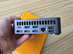 The complete array of ports on the rear of the Ninkear M8_226V's leaked engineering sample.