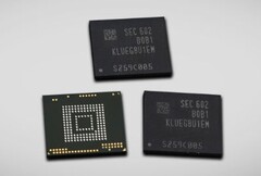 Samsung 256 GB UFS 2.0 embedded memory chips