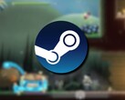 Image showing the Steam logo and the game Monstro Maestro. (Image source: Steam)