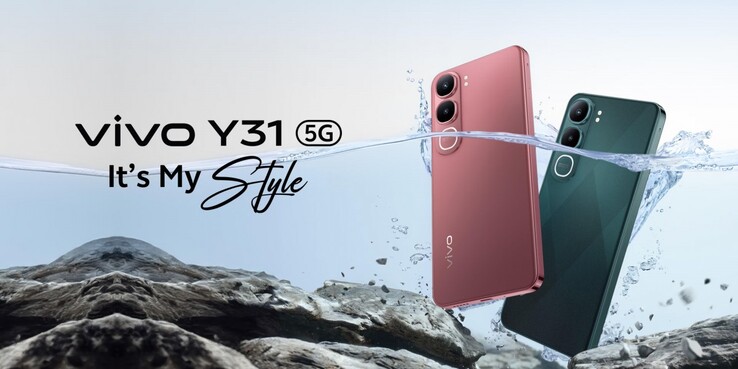 The Vivo Y31 comes in rose red and diamond green color options (Image source: Vivo)