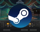 An image showing the Steam logo and the game Yes, Your Grace, now on sale.