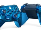 The Xbox Wireless Controller - Sky Ciper Special Edition, has a see-through top. (Image source: Xbox)