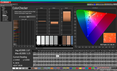 ColorChecker after calibration