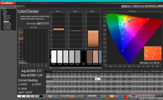 ColorChecker before calibration