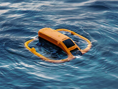 The HoverAir Aqua can take off from water without incurring any damage to its internal hardware. (Image source: HoverAir)