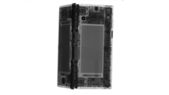 iFixit had the Mate Xs X-rayed as part of its teardown. (Source: YouTube)
