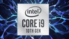 The Intel Core i9-10900K can reach 5.3 GHz clock rates. (Image source: Intel/VideoCardz)