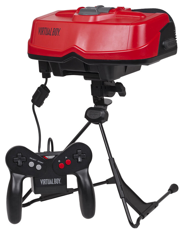 The Virtual Boy lives on through an emulator on the 3DS. (Image via Nintendo)