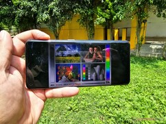 Outdoor viewing under sunlight