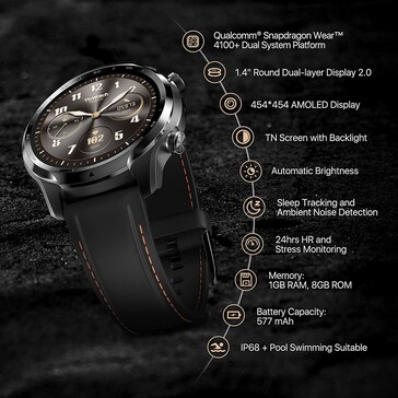 As does the TicWatch Pro 3. (Image source: Mobvoi)