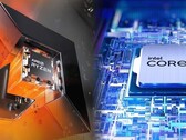 AMD's Ryzen 7000 Zen 4 chips are competing against Intel's 13th Gen Raptor Lake processors. (Image source: AMD/Intel - edited)