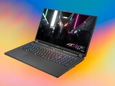 The Gigabyte Aorus 17H has a 175 W RTX 4080 laptop board. (Image source: Gigabyte, Sean Sinclair, edited)