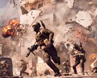 Image showing a team escaping an explosion in Battlefield 6. (Image Source: DICE)