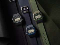 From left to right: Casio F-91WF-1A, F-91WF-2A, F-91WF-3A.
