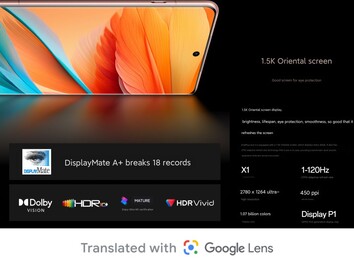 Display details (Image source: OnePlus)