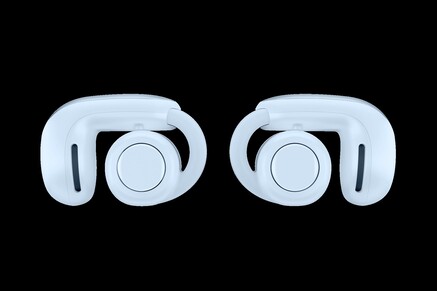 Bose Ultra Open Earbuds - Moonstone Blue. (Image source: @MysteryLupin)
