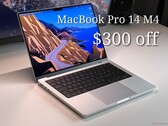 The 14-inch Macbook Pro M4 offers a noticeably brighter display (up to 1000 nits for SDR) than its predecessor. (Image source: Notebookcheck)