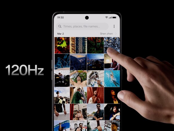 The OnePlus 12R has a 120 Hz dynamic refresh rate. (Image source: OnePlus)