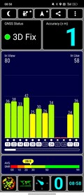 GNSS test outdoor