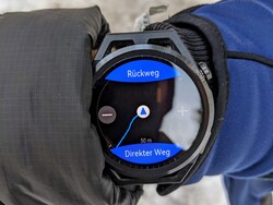 The GT Runner provides return path navigation, regardless of the connection to the smartphone.