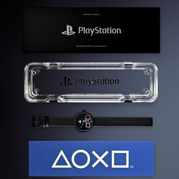 PlayStation Limited Edition Mechanical Watch Dark Mode. (Image source: Anicorn)